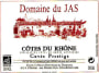 Domaine du Jas Cotes du Rhone Cuvee Prestige 2012 Front Label