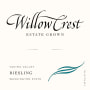 Willow Crest Riesling 2015 Front Label