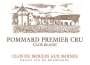Domaine du Moulin aux Moines Pommard Clos Premier Cru Blanc 2011 Front Label