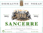 Domaine du Nozay Sancerre 2013 Front Label