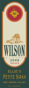 Wilson Winery Ellie's Petite Sirah 2008 Front Label