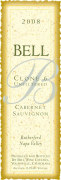 Bell Wine Cellars Clone 6 Cabernet Sauvignon 2008 Front Label
