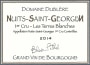 Domaine Dublere Nuits-Saint-Georges Les Terres Blanches Premier Cru 2014 Front Label