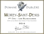 Domaine Dublere Morey-Saint-Denis Les Blanchards Premier Cru 2014 Front Label
