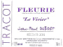 Domaine Dubost Fleurie Le Vivier 2011 Front Label
