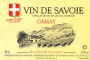 Domaine Dupasquier Vin de Savoie Gamay 2013 Front Label