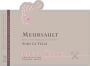 Domaine Fanny Sabre Meursault Sous la Velle 2011 Front Label