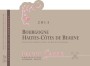 Domaine Fanny Sabre Bourgogne Hautes-Cotes de Beaune Rouge 2013 Front Label
