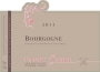Domaine Fanny Sabre Bourgogne Blanc 2013 Front Label