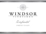 Windsor Zinfandel 2013 Front Label