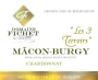 Domaine Fichet Macon Burgy 'Les 3 Terroirs' 2014 Front Label