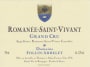 Domaine Follin-Arbelet Romanee-Saint-Vivant Grand Cru 2011 Front Label