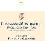 Domaine Fontaine-Gagnard Chassagne-Montrachet Clos Saint Jean Premier Cru 2012 Front Label