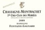 Domaine Fontaine-Gagnard Chassagne-Montrachet Clos de Murees Premier Cru 2008 Front Label