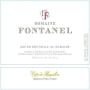 Fontanel Cotes du Roussillon Rouge 2013 Front Label