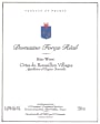 Domaine Forca Real Cotes du Roussillon Villages 2014 Front Label