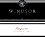 Windsor  Platinum Series Sangiovese 2014 Front Label