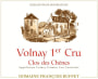 Domaine Francois Buffet Volnay Clos des Chenes Premier Cru 2009 Front Label