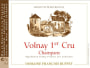 Domaine Francois Buffet Volnay Champans Premier Cru 2009 Front Label