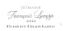 Domaine Francois Lumpp Clos du Cras Long 2012 Front Label