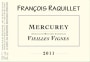Domaine Francois Raquillet Vieilles Vignes 2011 Front Label