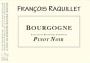 Francois Raquillet Bourgogne Pinot Noir 2014 Front Label