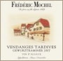 Domaine Frederic Mochel Alsace Vendanges Tardives Gewurztraminer 2007 Front Label