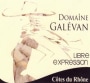 Domaine Galevan Cotes du Rhone Libre Expression Blanc 2012 Front Label