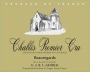 Domaine George Chablis Beauregards Premier Cru 2012 Front Label