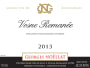 Domaine Georges Noellat Vosne-Romanee 2013 Front Label
