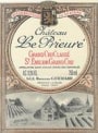 Chateau Le Prieure Saint-Emilion Grand Cru Classe 1997 Front Label