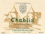 Domaine Gerard Duplessis Chablis 2013 Front Label