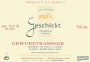 Domaine Geschickt Alsace Gewurztraminer 2014 Front Label