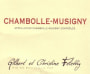 Domaine Felettig Chambolle-Musigny 2014 Front Label