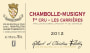 Domaine Felettig Chambolle-Musigny Les Carrieres Premier Cru 2012 Front Label