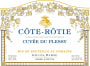 Domaine Gilles Barge Cote Rotie Cuvee Du Plessy 2011 Front Label