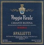 Spalletti Chianti Reserve Poggio Reale 1999 Front Label