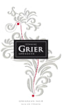 Domaine Grier Grenache 2011 Front Label