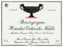 Domaine Gros Frere et Soeur Bourgogne Hautes Cotes de Nuits 2009 Front Label