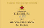 Domaine Guerrin & fils Macon-Vergisson Les Rochers 2012 Front Label