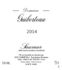 Domaine Guiberteau Saumur Blanc 2014 Front Label