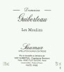 Domaine Guiberteau Saumur Les Moulins Blanc 2015 Front Label