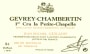 Domaine Guillon Gevrey-Chambertin La Petite-Chapelle Premier Cru 2014 Front Label