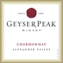 Geyser Peak Alexander Valley Chardonnay 2016 Front Label