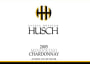 Husch Mendocino Chardonnay 2005  Front Label