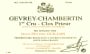 Domaine Guillon Gevrey-Chambertin Clos Prieur Premier Cru 2009 Front Label