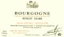 Domaine Guillon Bourgogne Pinot Noir 2005 Front Label