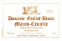 Domaine Guillot-Broux Macon Cruzilles Rouge 2008 Front Label