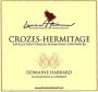 Domaine Habrard Crozes-Hermitage 2011 Front Label