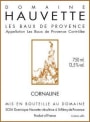 Domaine Hauvette Les Baux de Provence Cornaline Rouge 2007 Front Label